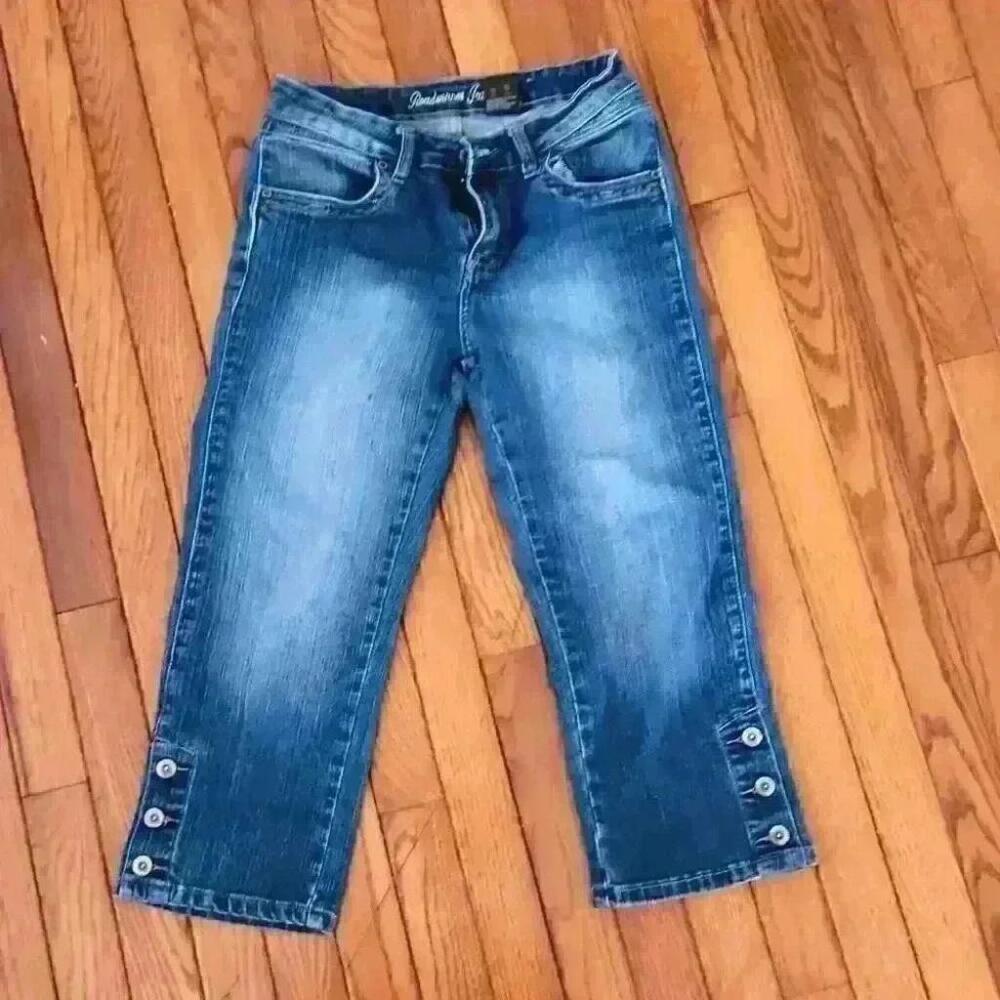Roadrunner Bluw Jean Capri Pants Us 6